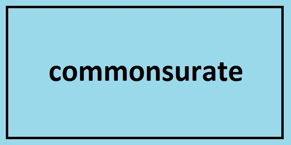 commonsurate